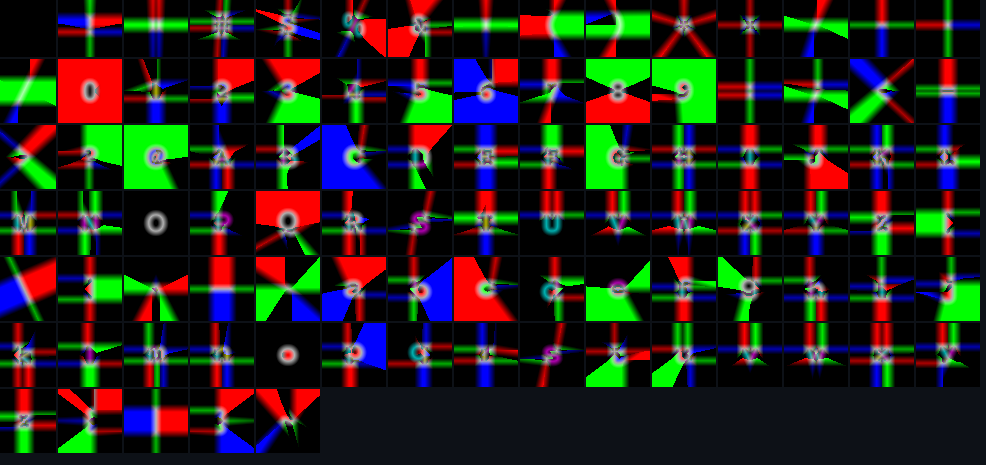 Image file for adding the Courier font in PlayCanvas.